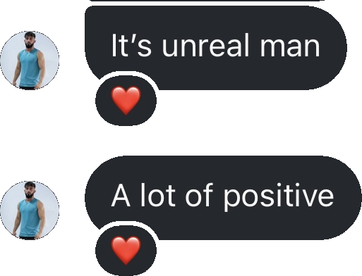 Coach testimonial: s unreal man lot positive