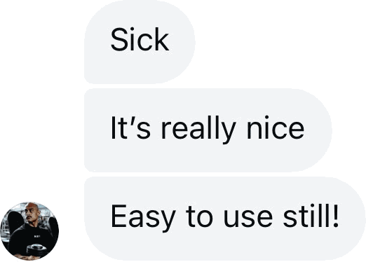 Coach DM: It's really nice, easy to use still