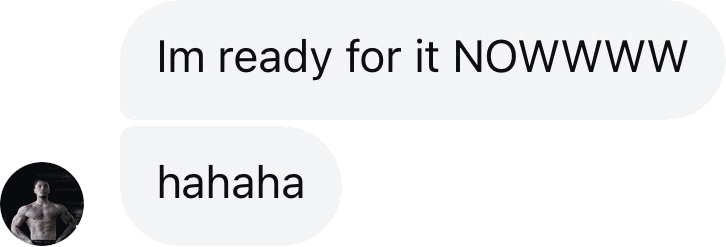 Coach DM: I'm ready for it NOW
