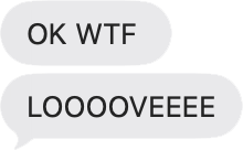Coach DM: OK WTF. Loooveee